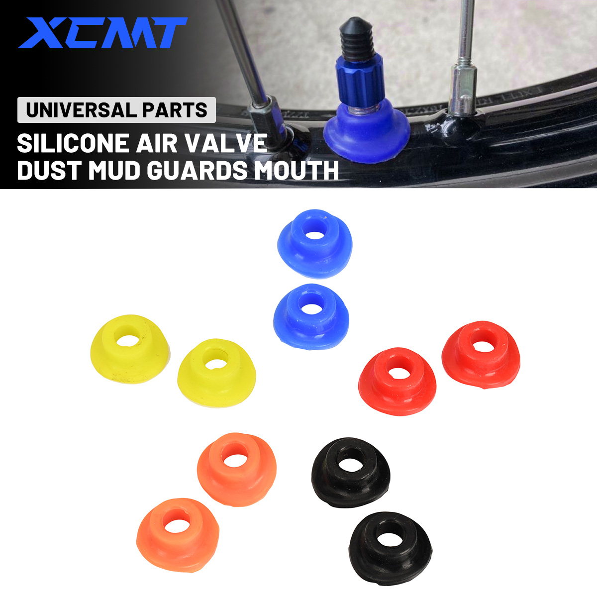 Motorcycle Gasket - Válvula de Ar de Silicone Universal