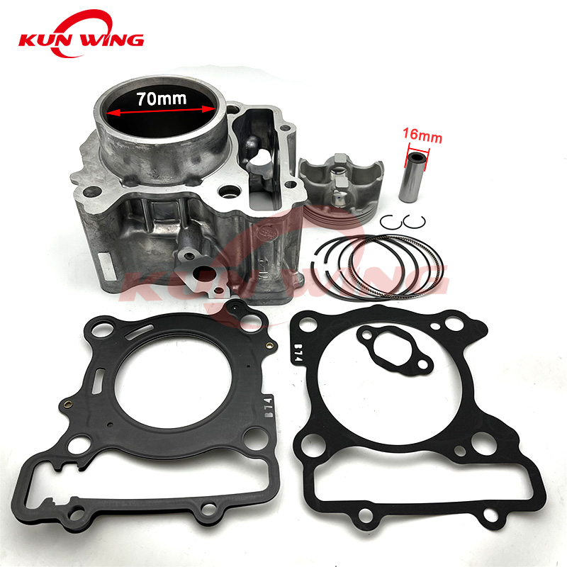 Motorcycle Piston - Bore Cilindro Kit para Yamaha, Anel