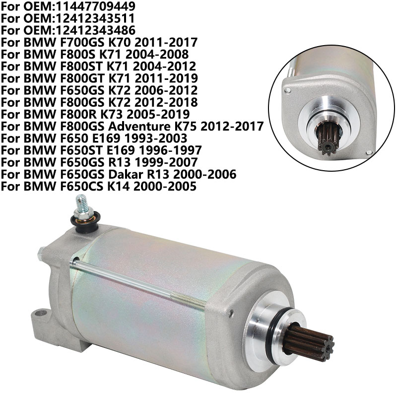 Motor de arranque de motocicle - Motorcycle Starter Motor avaliação e preço